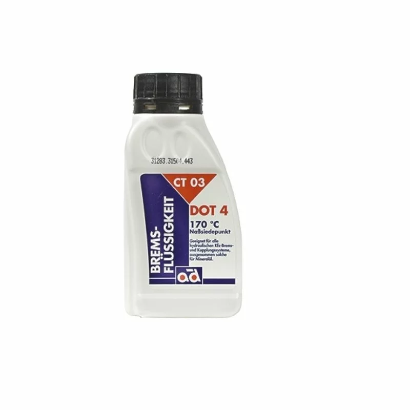 BBP AD, Bremsflüssigkeit, Brake Fluid DOT 4, CT03 Für Scheibenbremsen 250ml