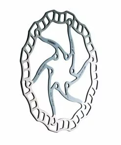 Ashima, Bremsscheibe, ARO-08, Ultralight DISC White, 136g, 203mm, Stern Weiss