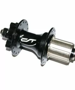 Contec, Nabe Hinten FR, 135mm, Disc, 6-loch, QR, Schwarz, 390g