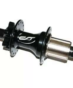 Contec, Nabe Hinten FR, 142/12mm, Disc, 6-loch, Schwarz, 400g