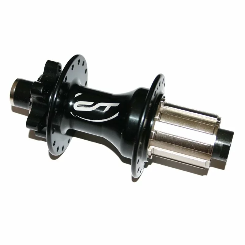 Contec, Nabe Hinten FR, 142/12mm, Disc, 6-loch, Schwarz, 400g