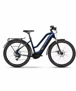 Haibike, Trekking 7 Damen, Yamaha I630Wh, Blau, 48cm, M