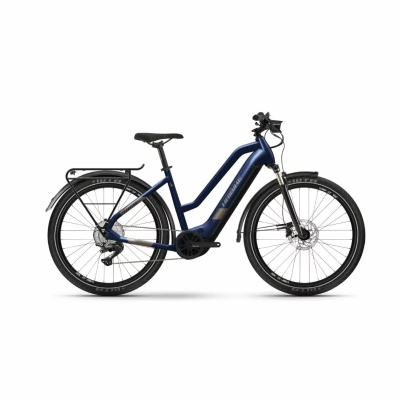 Haibike, Trekking 7 Damen, Yamaha I630Wh, Blau, 48cm, M