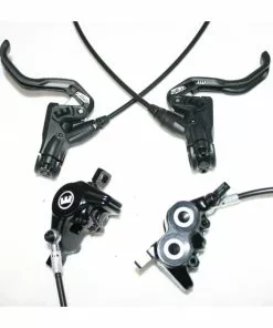 Magura, MT Trail Sport HC , VR+HR, 4/2-Kolben, Ohne Scheiben