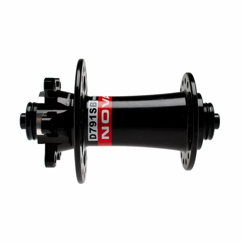 Novatec, Nabe MTB, Vorderrad D791SB/A Superlight, Für Schnellspanner, Schwarz