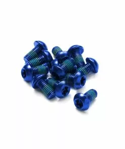 Reverse, Schrauben Für Bremsscheibe 6-loch, 12x Schraube M5x10, T25, Blau