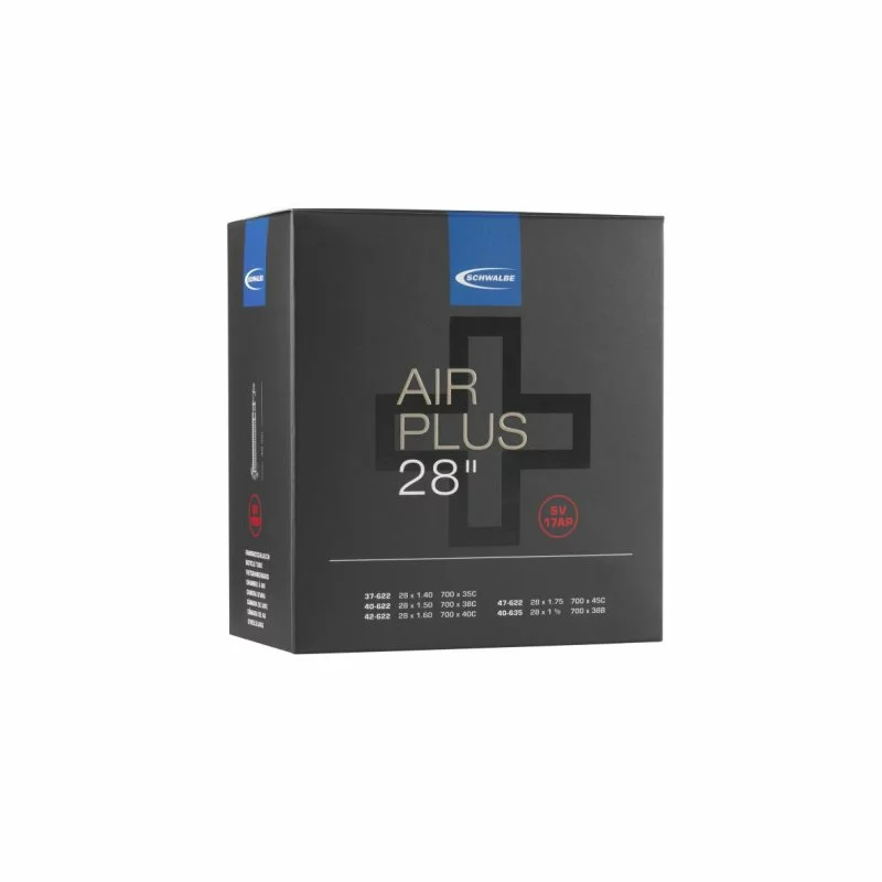 Schwalbe, Schlauch Air Plus, 28", Nr.17AP SV, 28/47-622/635