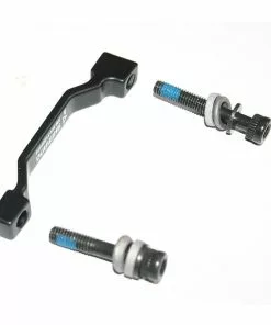 Shimano, Adapter, Disc Brake, Von Postmount Bremse Auf Postmount Gabel, KSMMAF180PPB, F. 180mm Rotor, Sicherung, (HstNr = Y81734000)