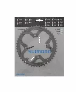 Shimano, Kettenblatt, 48-4, Deore, FC-M590, 48 Zahn, 9s, Grau