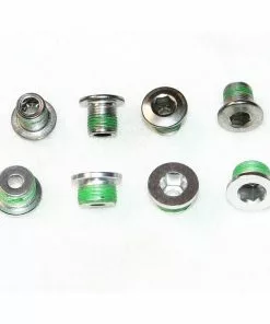 Sram, Truvativ, Kettenblattschrauben SET XX, 2-fach, 8 Schrauben, Alu/Stahl, Grau