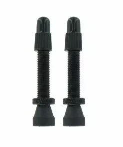 VAR, Ventil Alu Tubelessventil Für TL-Ready Umrüstung SV, 2er Pack, Schwarz