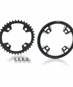 XLC, Bosch E-Bike Kettenblatt, 46 Zahn, Incl. Schurzring, LK104mm, Schwarz